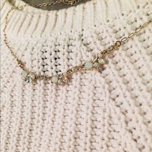 LC Lauren Conrad delicate gem necklace
